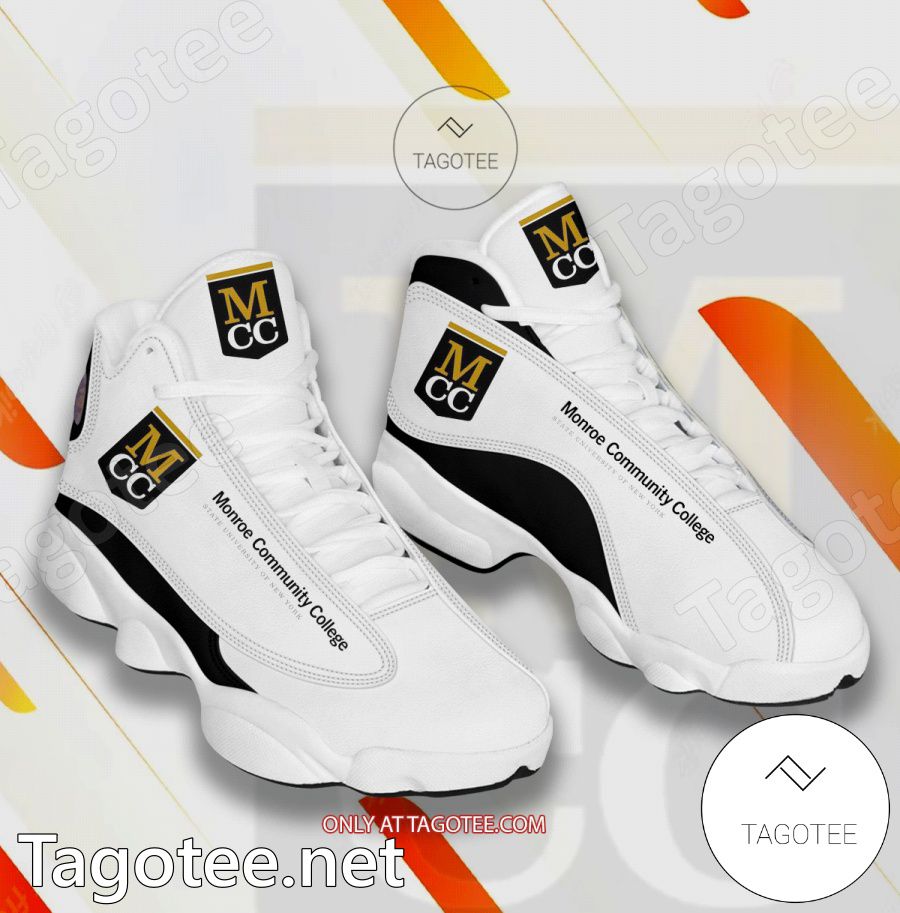 Monroe Community College Logo Air Jordan 13 Shoes - BiShop