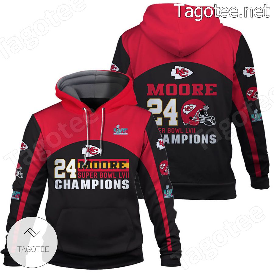 As Is NFL Super Bowl LVII Champions Chiefs Hooded Sweatshirt 