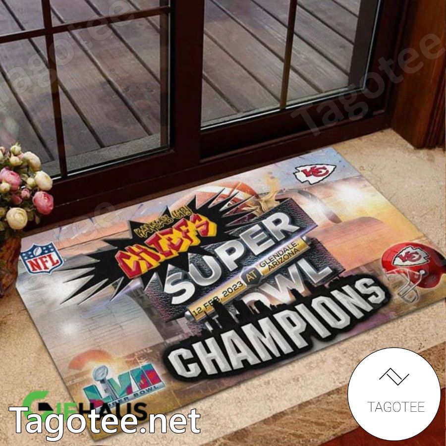 Nfl Kansas City Chiefs Super Champions Doormat