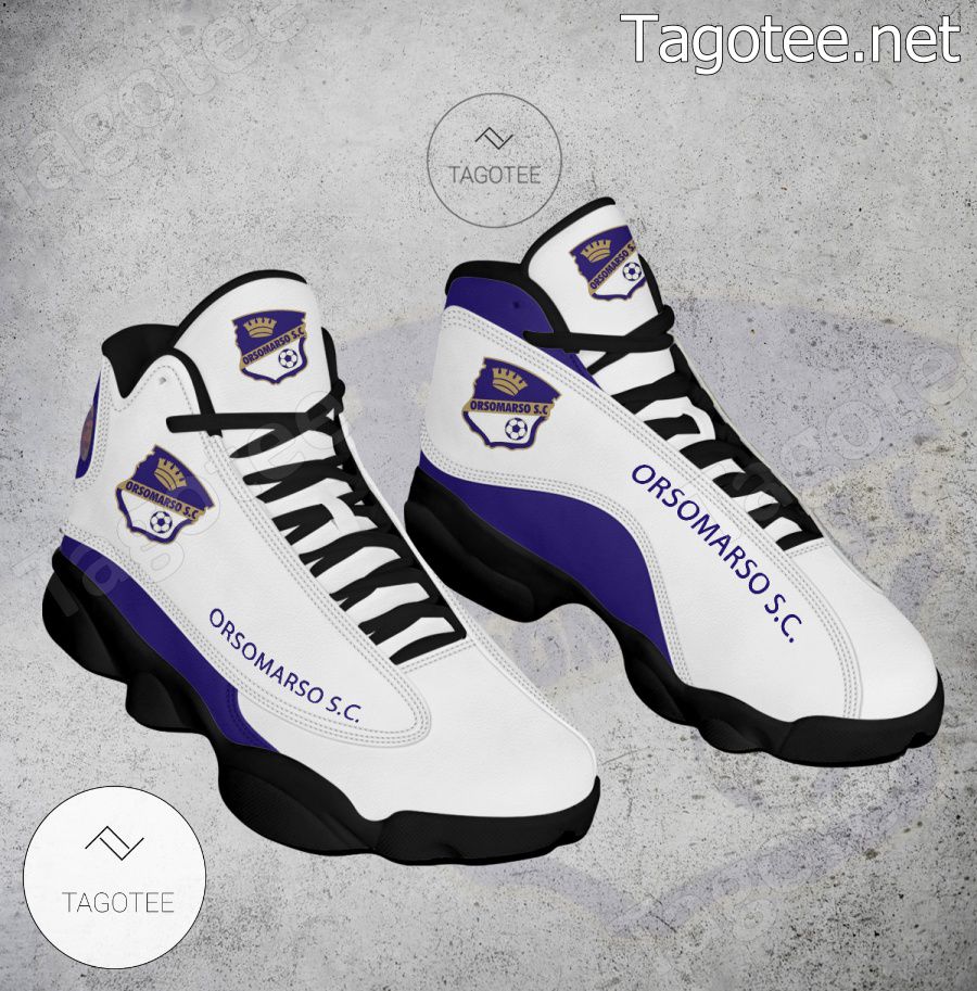 Orsomarso SC Logo Air Jordan 13 Shoes - EmonShop a