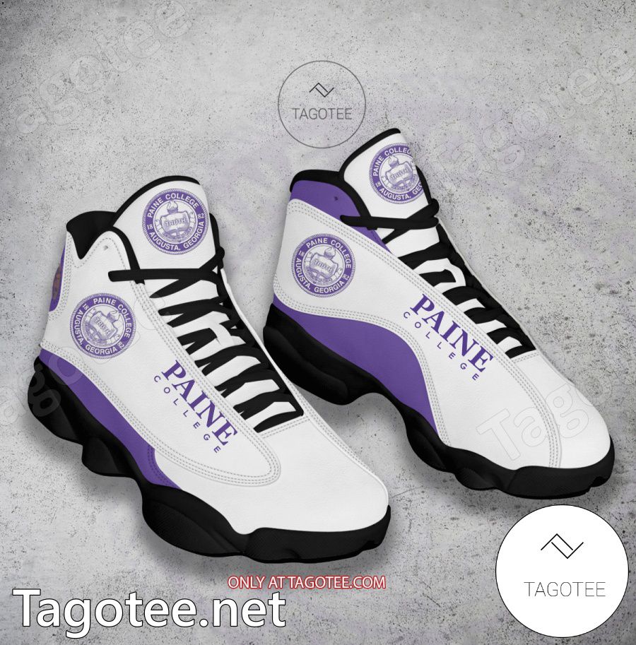 Paine College Logo Air Jordan 13 Shoes - BiShop a