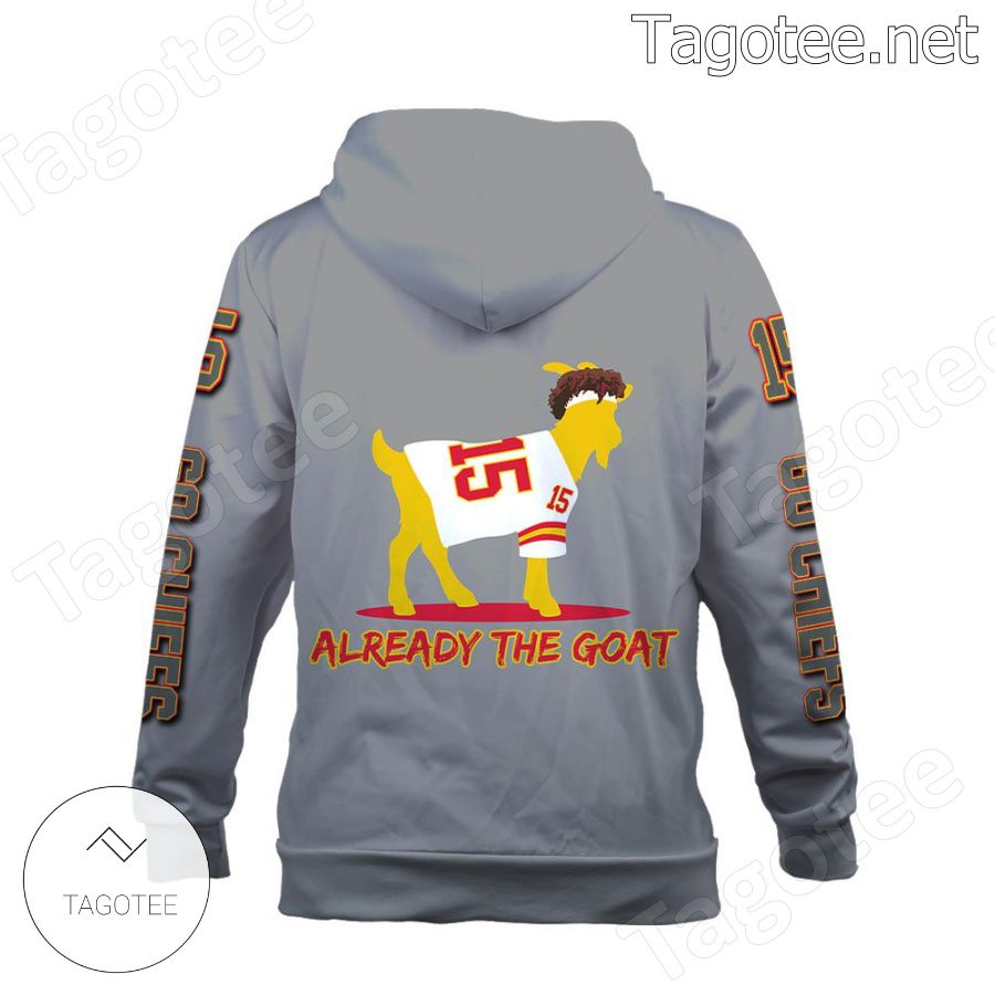 Mahomes 15 Dog Jersey Hoodie 