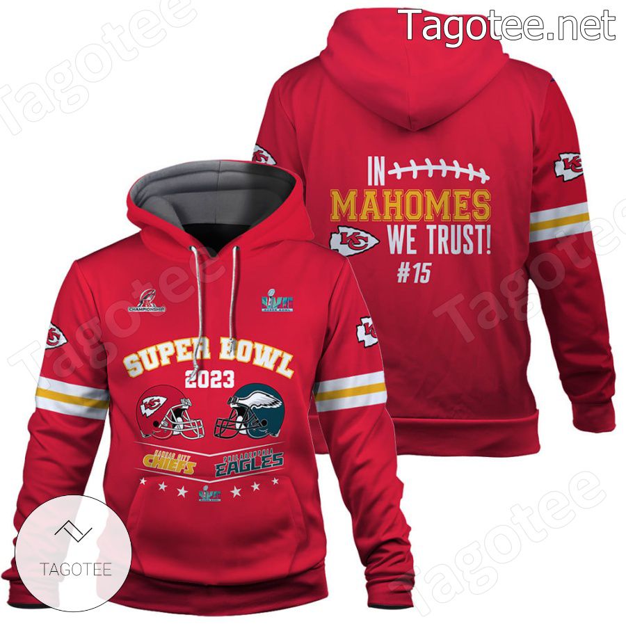 Patrick Mahomes 15 Chiefs Team Kansas City Chiefs Fan NFL Hoodie - Tagotee