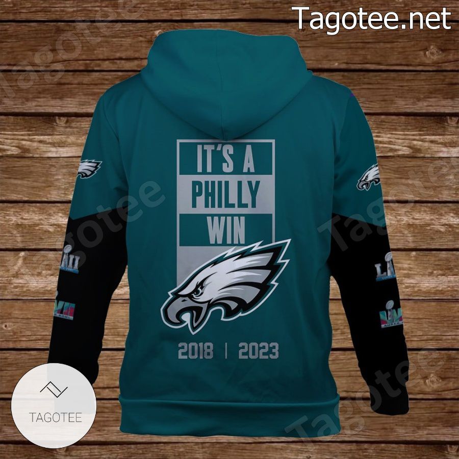 Philadelphia Eagles It Is A Philly Win Fan NFL Hoodie - Tagotee