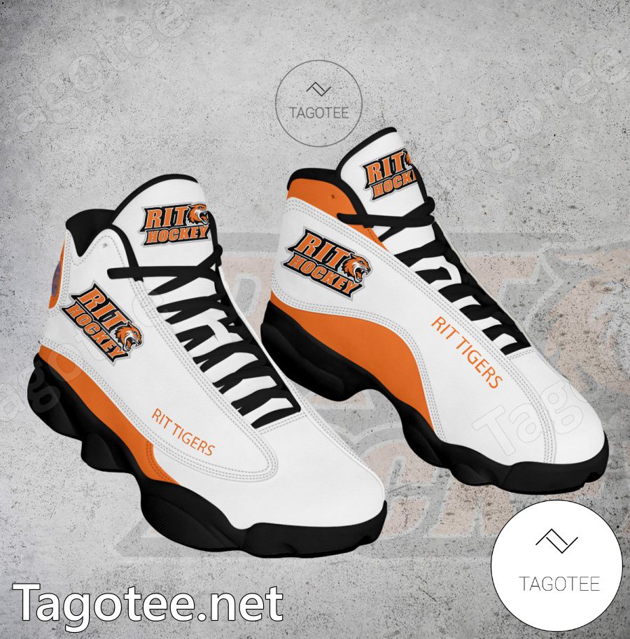 RIT Tigers Club Air Jordan 13 Shoes - BiShop a