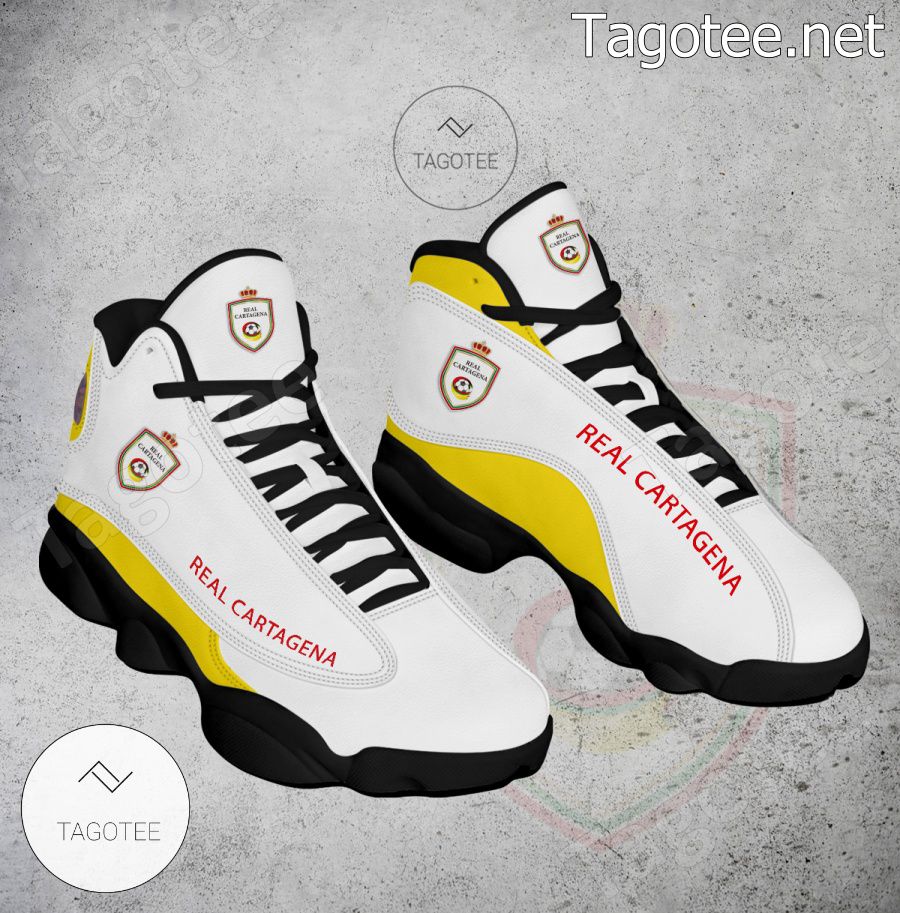 Real Cartagena Logo Air Jordan 13 Shoes - EmonShop a