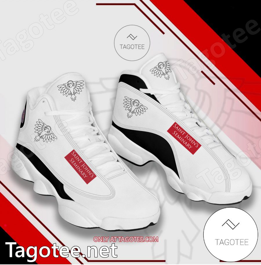 Saint John's Seminary Logo Air Jordan 13 Shoes - BiShop
