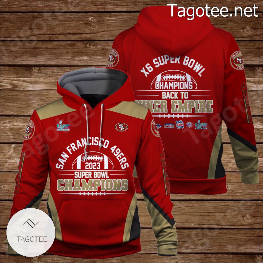 San Francisco 49ers - Back To Niner Empire Fan NFL Hoodie - Tagotee