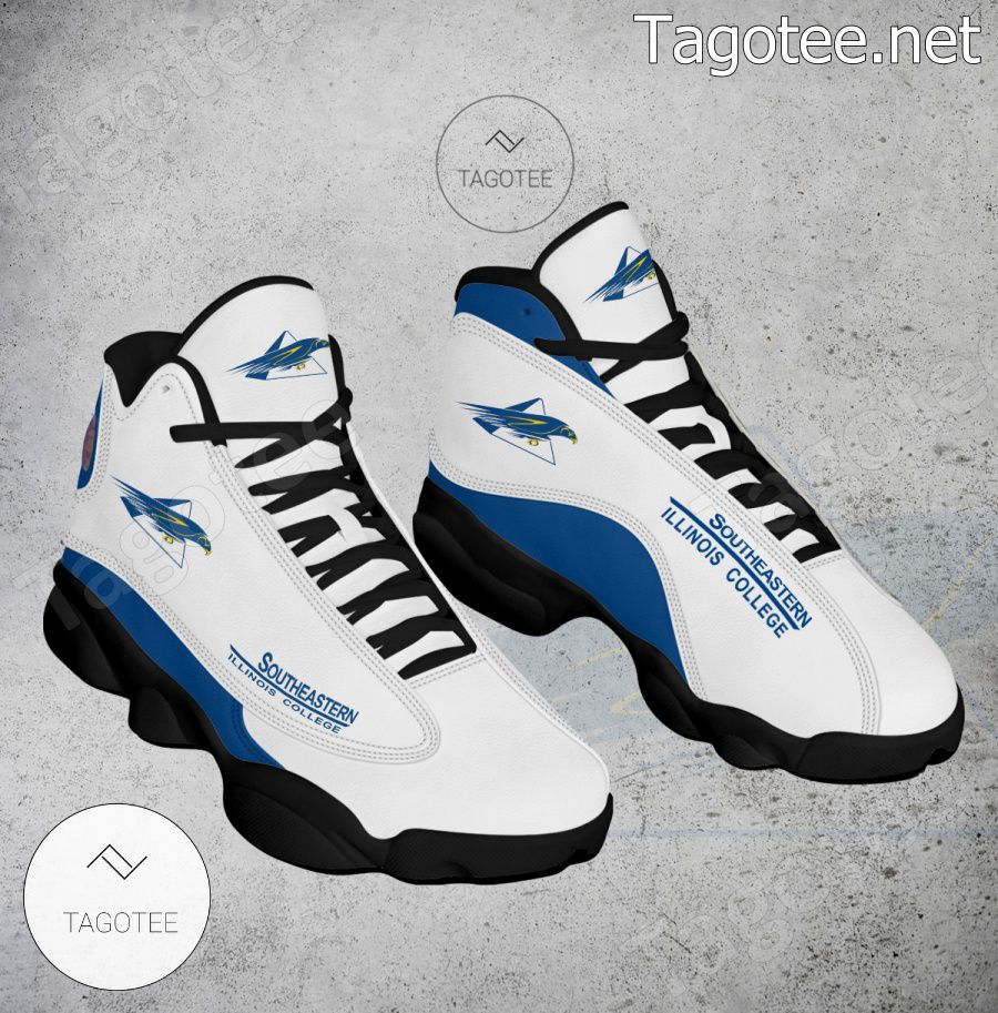 Southeastern Illinois College Logo Air Jordan 13 Shoes - EmonShop a