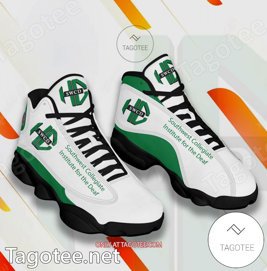Southwest Collegiate Institute for the Deaf Logo Air Jordan 13 Shoes - BiShop a