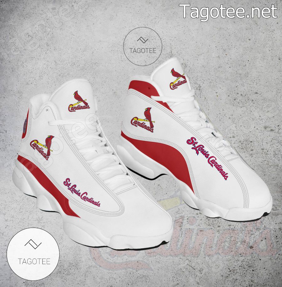 St. Louis Cardinals Camo Pattern Air Jordan 13 Shoes For Fans