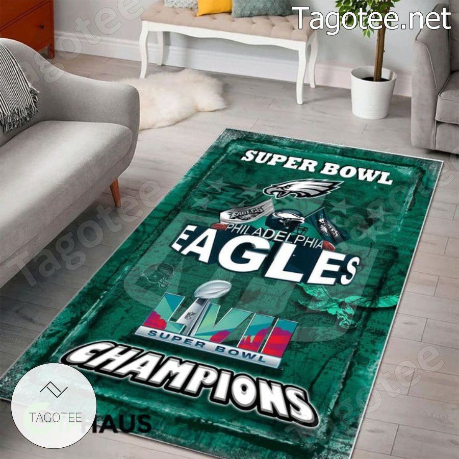 Super Bowl Philadelphia Eagles Rug - Tagotee