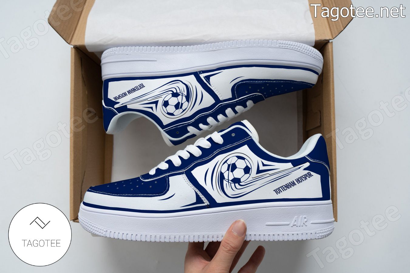 Tottenham Hotspur F.C Nike AOP Air Force Low Top Shoes Gift For Men And  Women