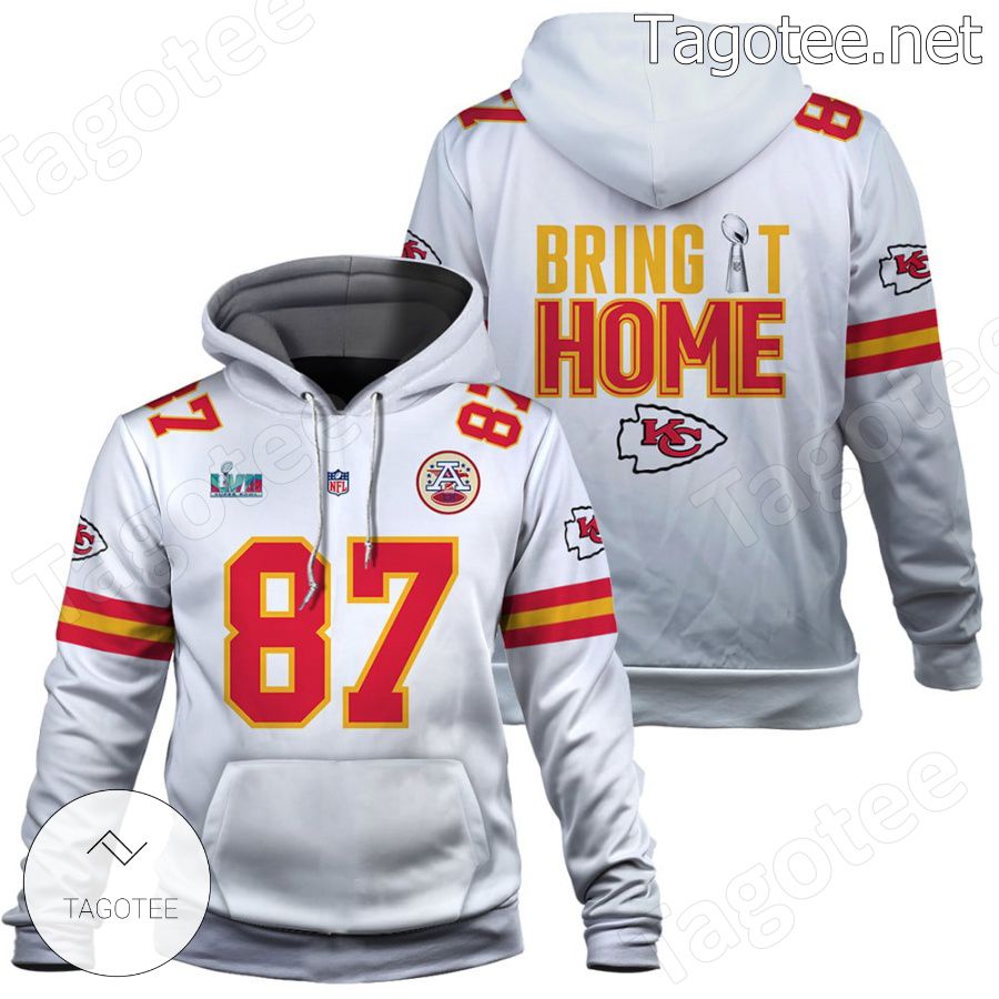 Travis Kelce Bring It Home Kansas City Chiefs Fan NFL Hoodie - Tagotee