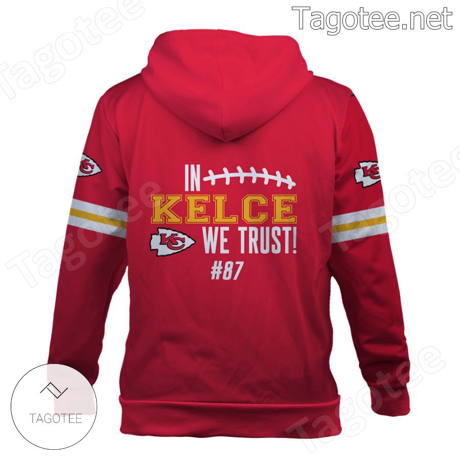 Travis Kelce 87 Dog Jersey Hoodie 