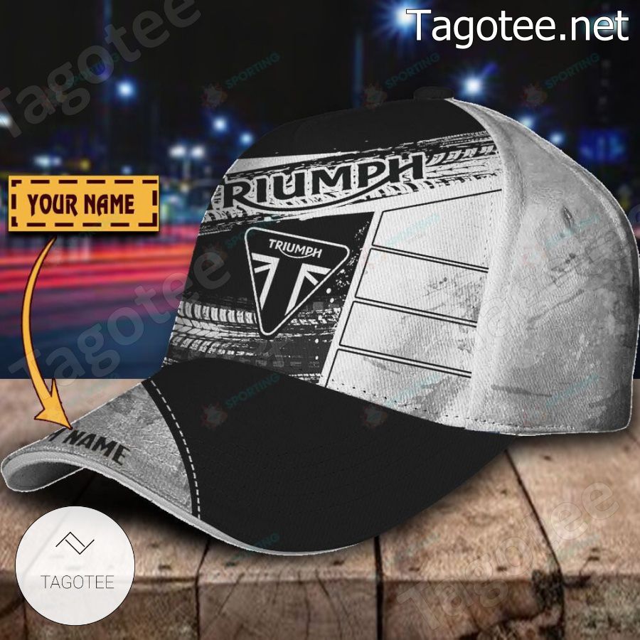 Triumph Motorcycles Logo Personalized Cap Hat - Tagotee