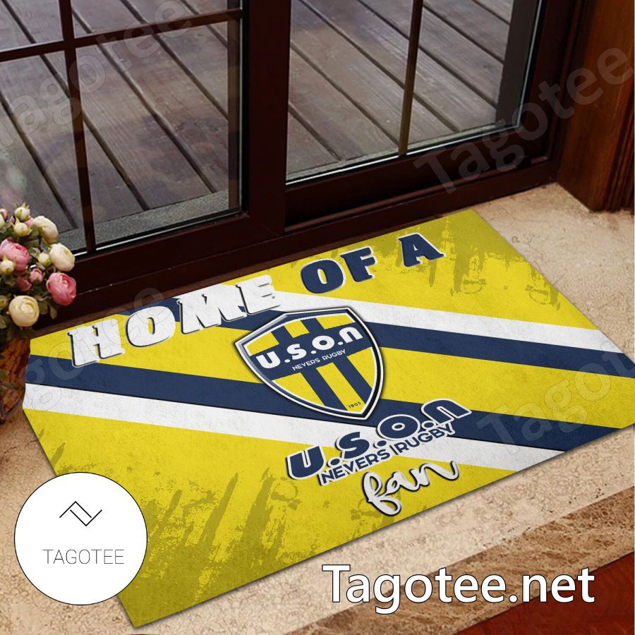 USON Nevers Home Of A Fan Doormat