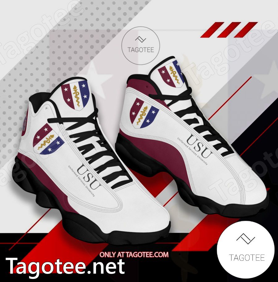 Uniformed Services University Logo Air Jordan 13 Shoes - BiShop a