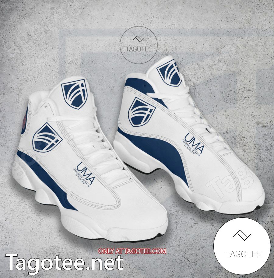 University of Maine at Augusta Logo Air Jordan 13 Shoes - BiShop