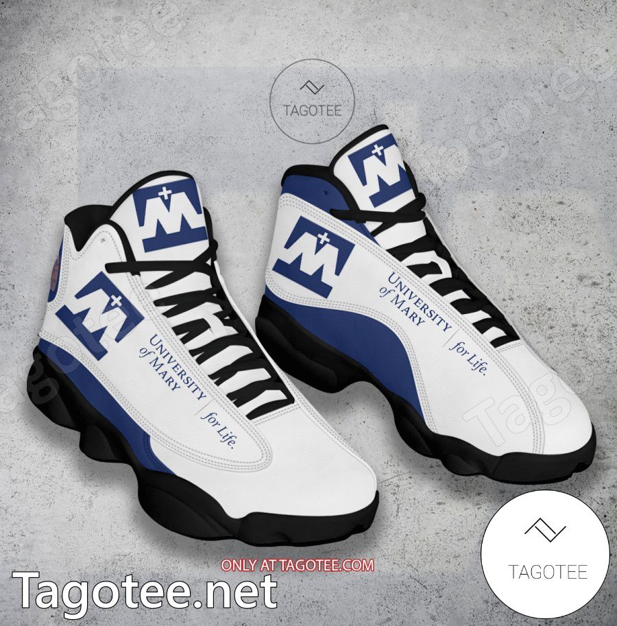 University of Mary Logo Air Jordan 13 Shoes - BiShop a