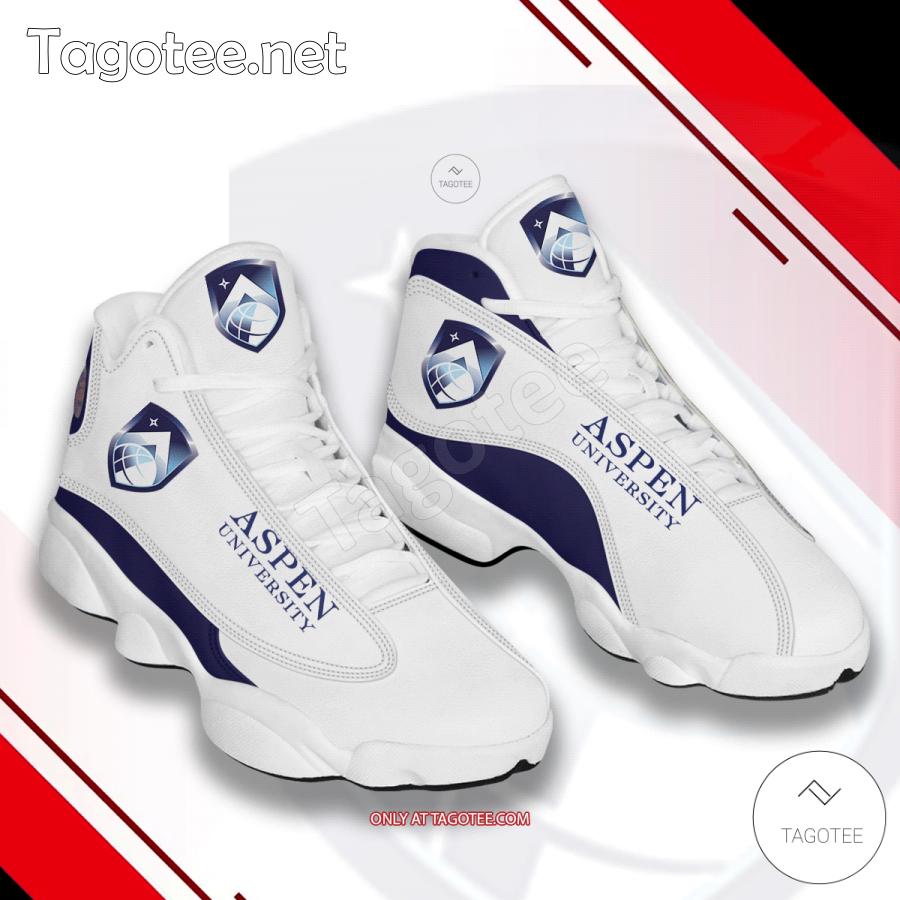 Aspen University Logo Air Jordan 13 Shoes - BiShop a