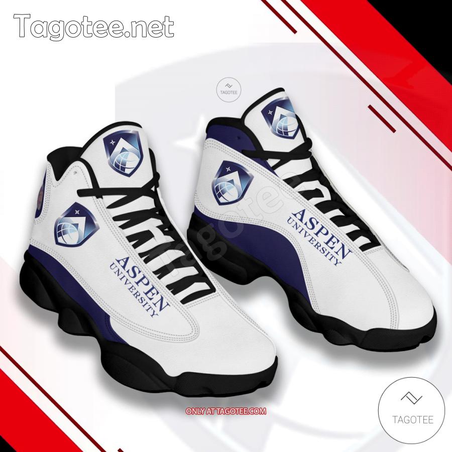 Aspen University Logo Air Jordan 13 Shoes - BiShop