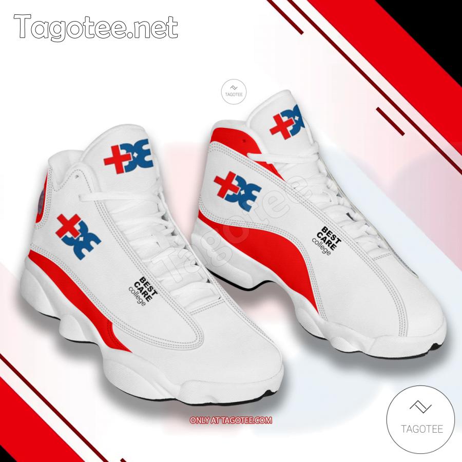 Best Care College Logo Air Jordan 13 Shoes - BiShop a