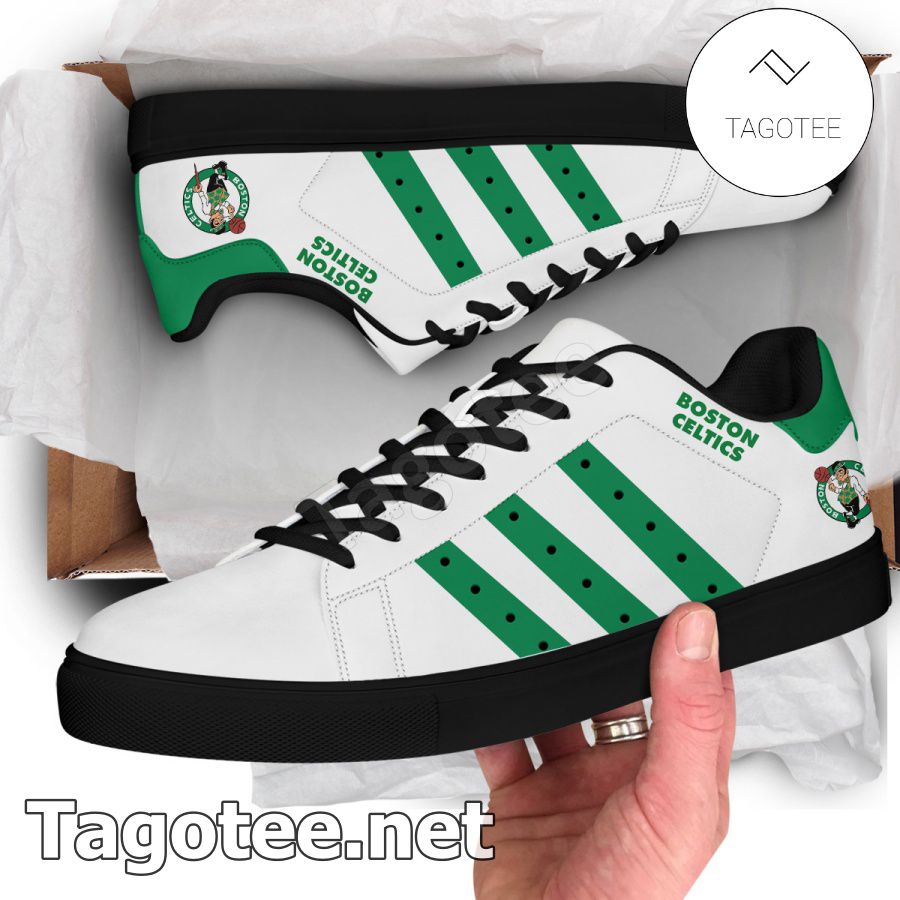 Boston Celtics Logo Stan Smith Shoes - MiuShop a
