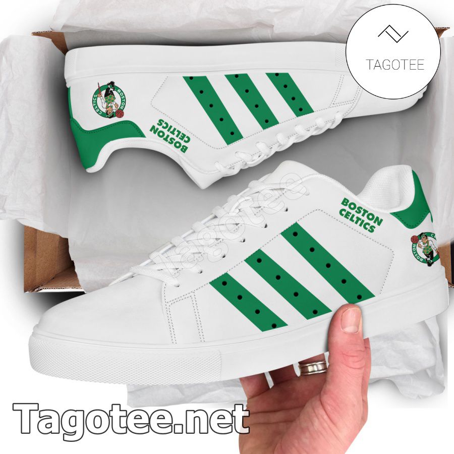 Boston Celtics Logo Stan Smith Shoes - MiuShop