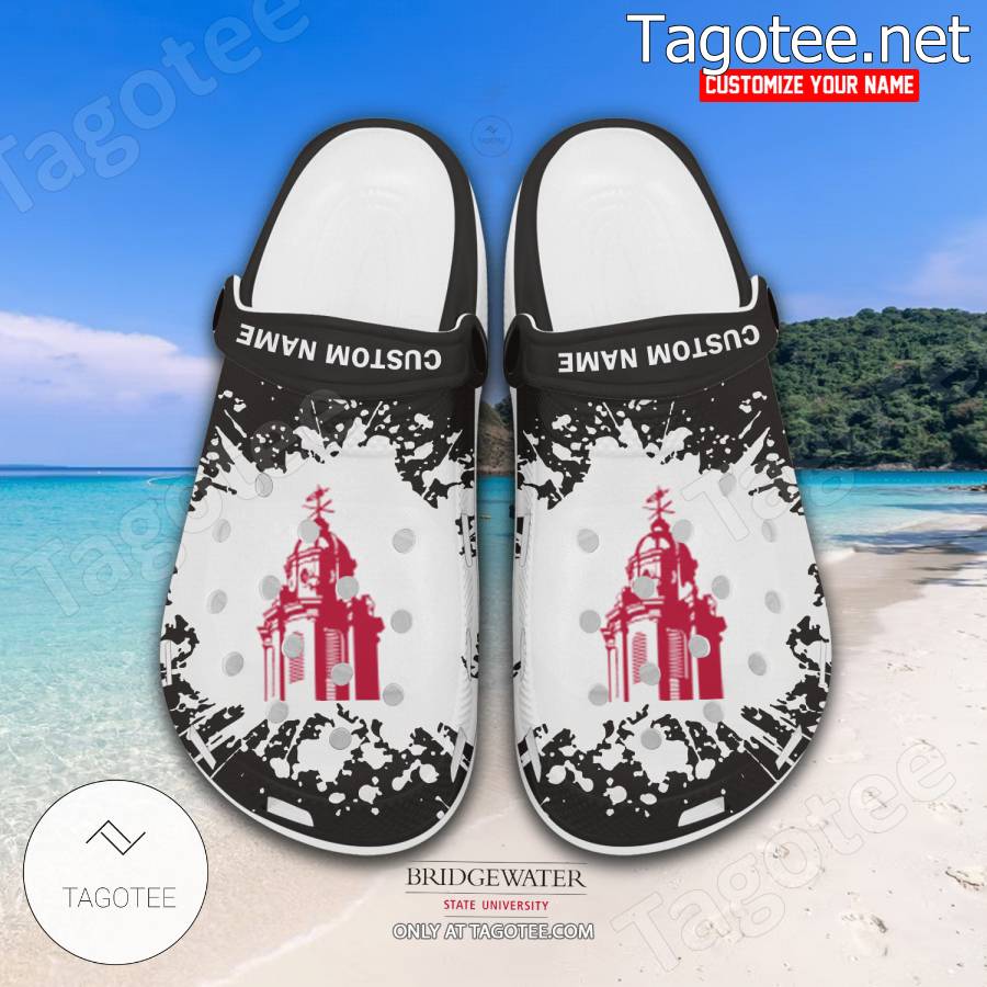 Bridgewater State University Crocs Clogs - BiShop a