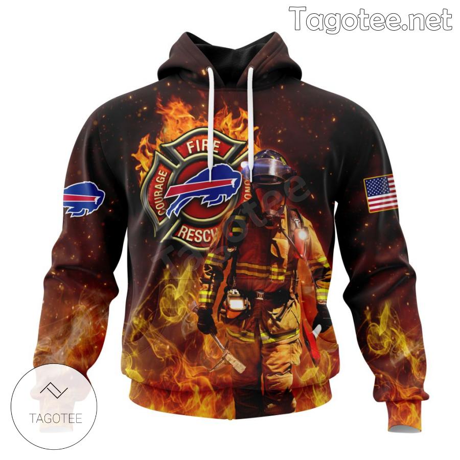 Buffalo Bills NFL Honor Firefighters Personalized T-shirt, Hoodie - Tagotee