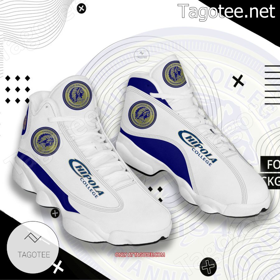 Chipola College Logo Air Jordan 13 Shoes - EmonShop a