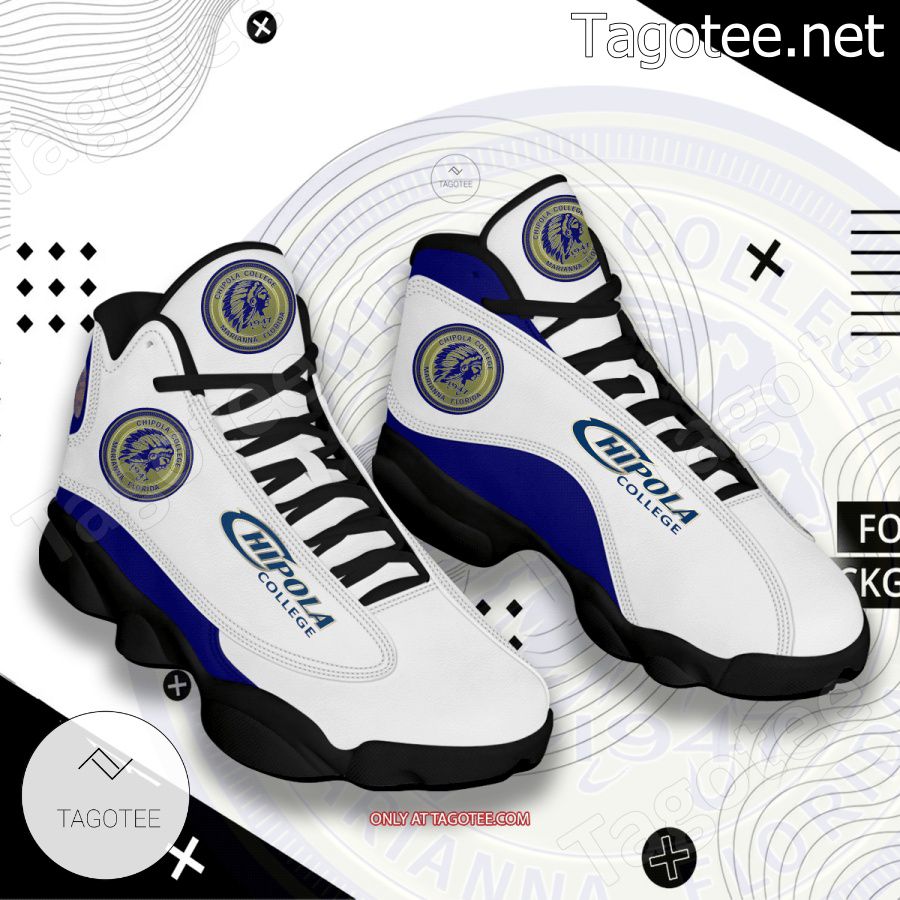 Chipola College Logo Air Jordan 13 Shoes - EmonShop