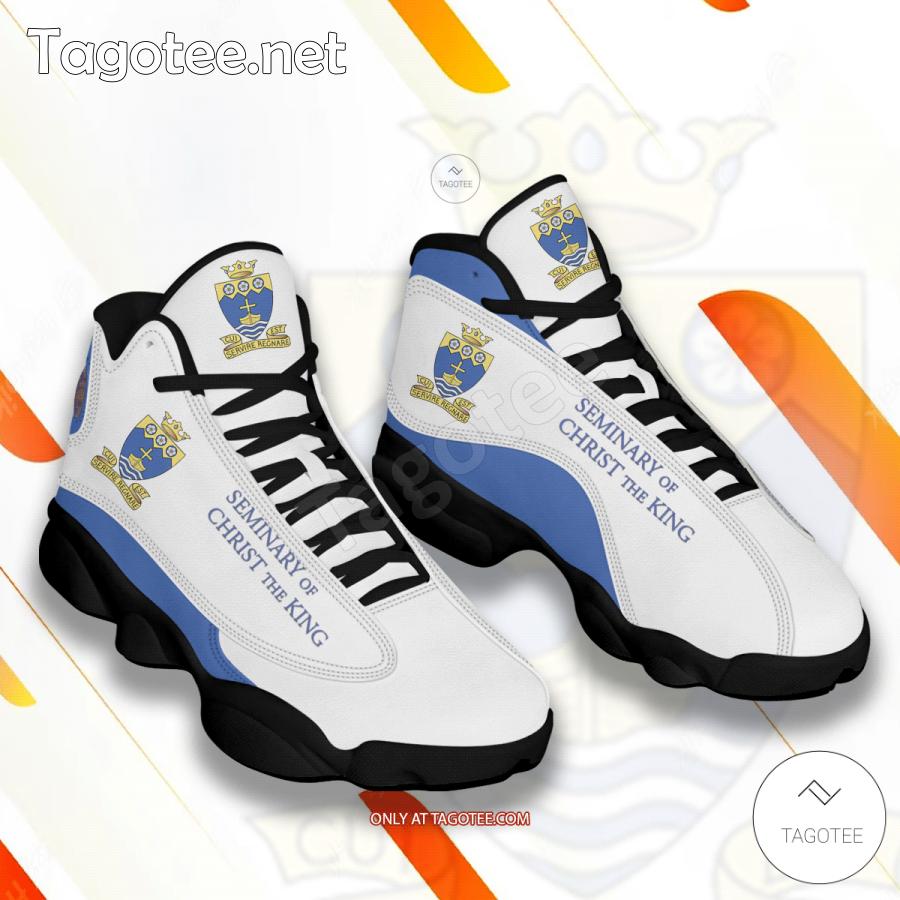 Christ the King Seminary Logo Air Jordan 13 Shoes - BiShop