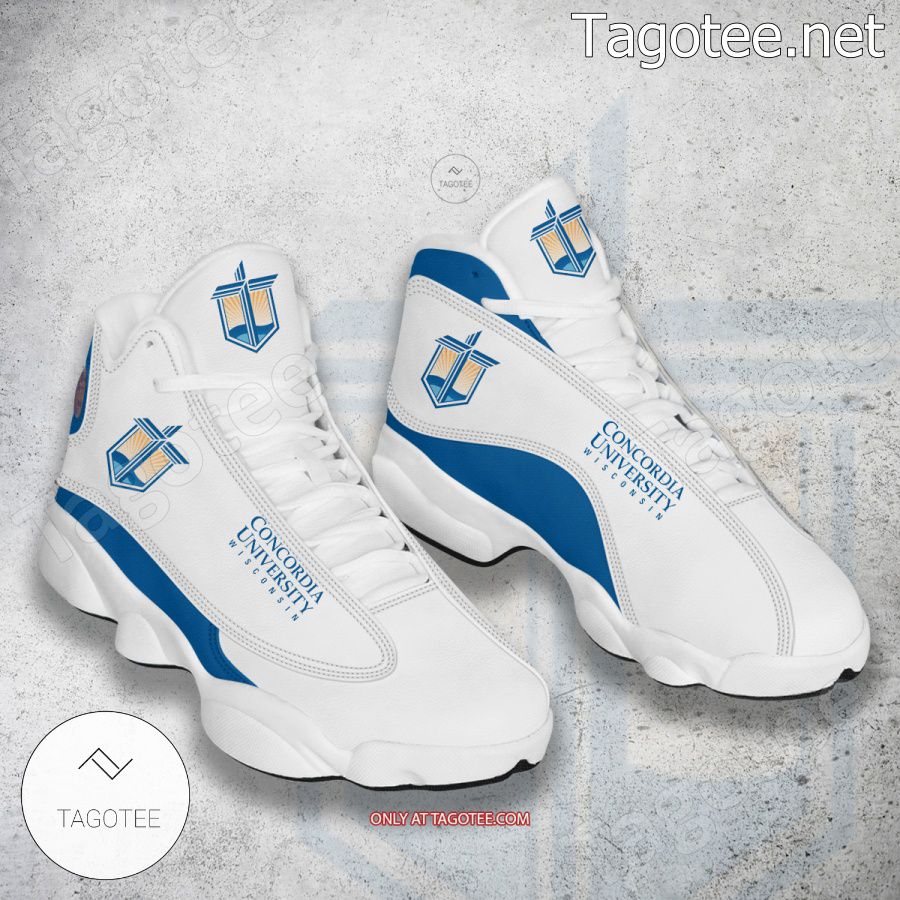 Concordia University-Wisconsin Logo Air Jordan 13 Shoes - EmonShop a