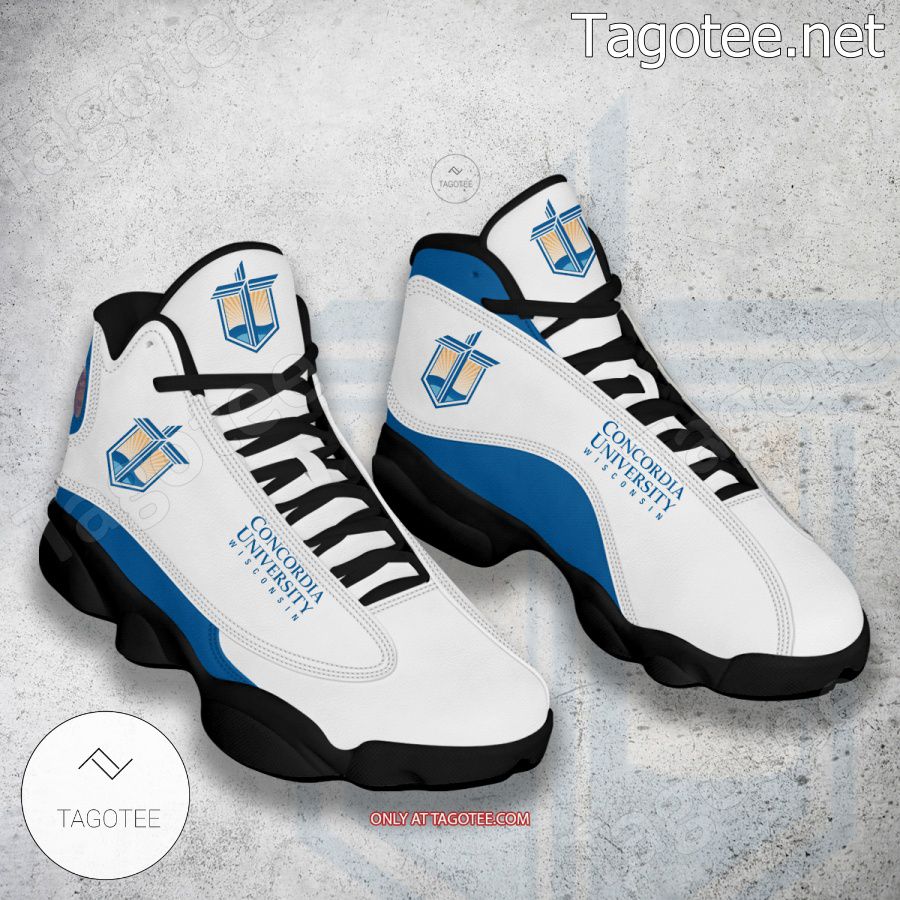 Concordia University-Wisconsin Logo Air Jordan 13 Shoes - EmonShop