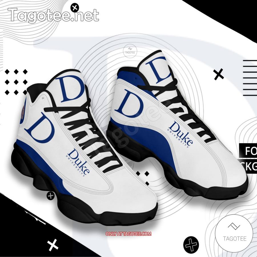 Duke University Logo Air Jordan 13 Shoes - BiShop