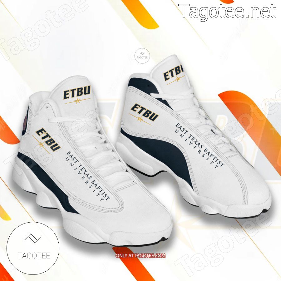 East Texas Baptist University Logo Air Jordan 13 Shoes - EmonShop - Tagotee