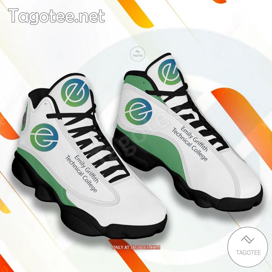 Emily Griffith Technical College Logo Air Jordan 13 Shoes - BiShop