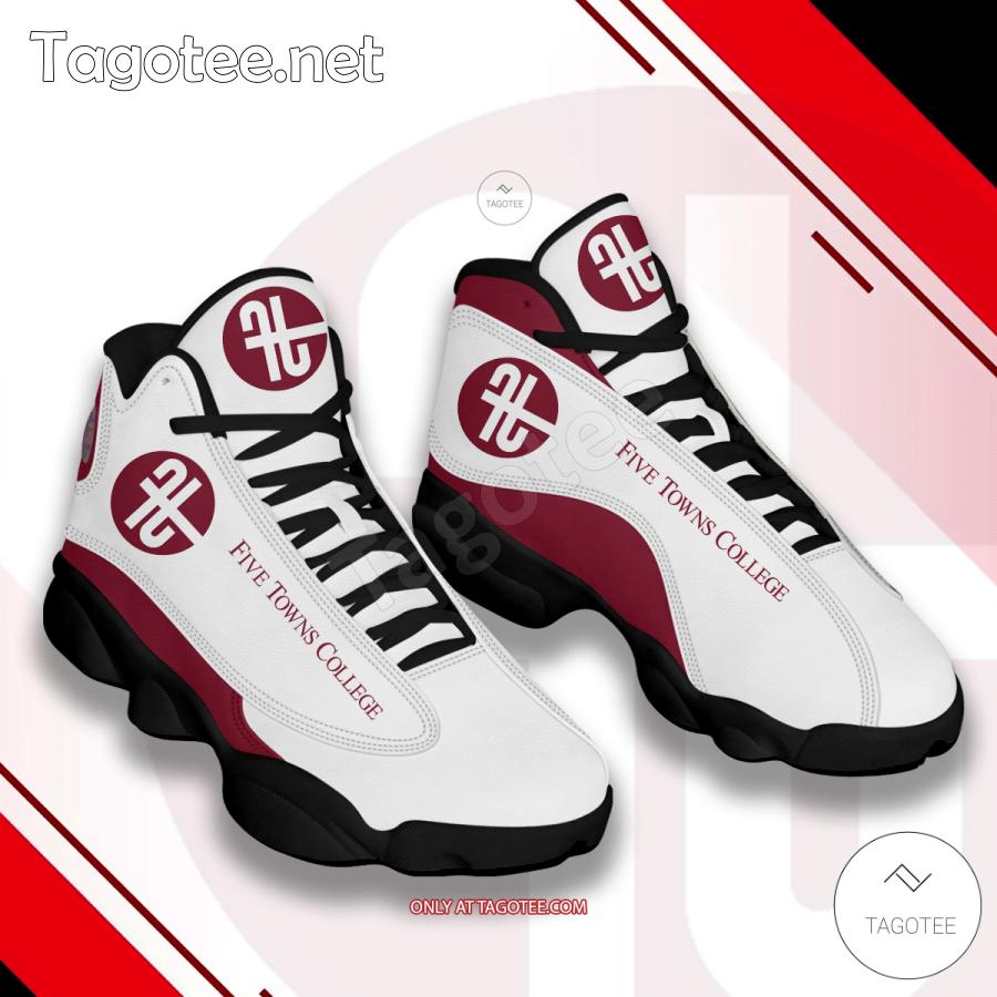 Five Towns College Logo Air Jordan 13 Shoes - BiShop