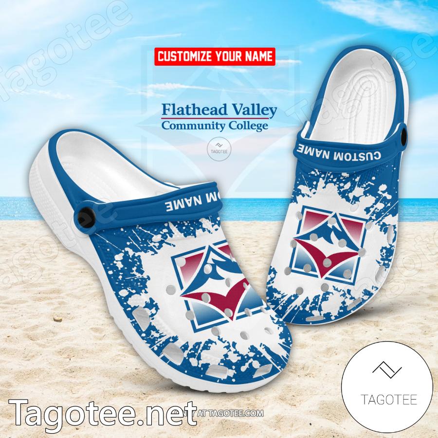 Flathead Valley Community College Crocs Clogs - EmonShop