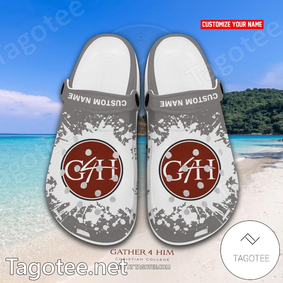 Gather 4 Him Christian College Crocs Clogs - EmonShop a