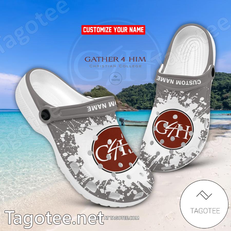 Gather 4 Him Christian College Crocs Clogs - EmonShop
