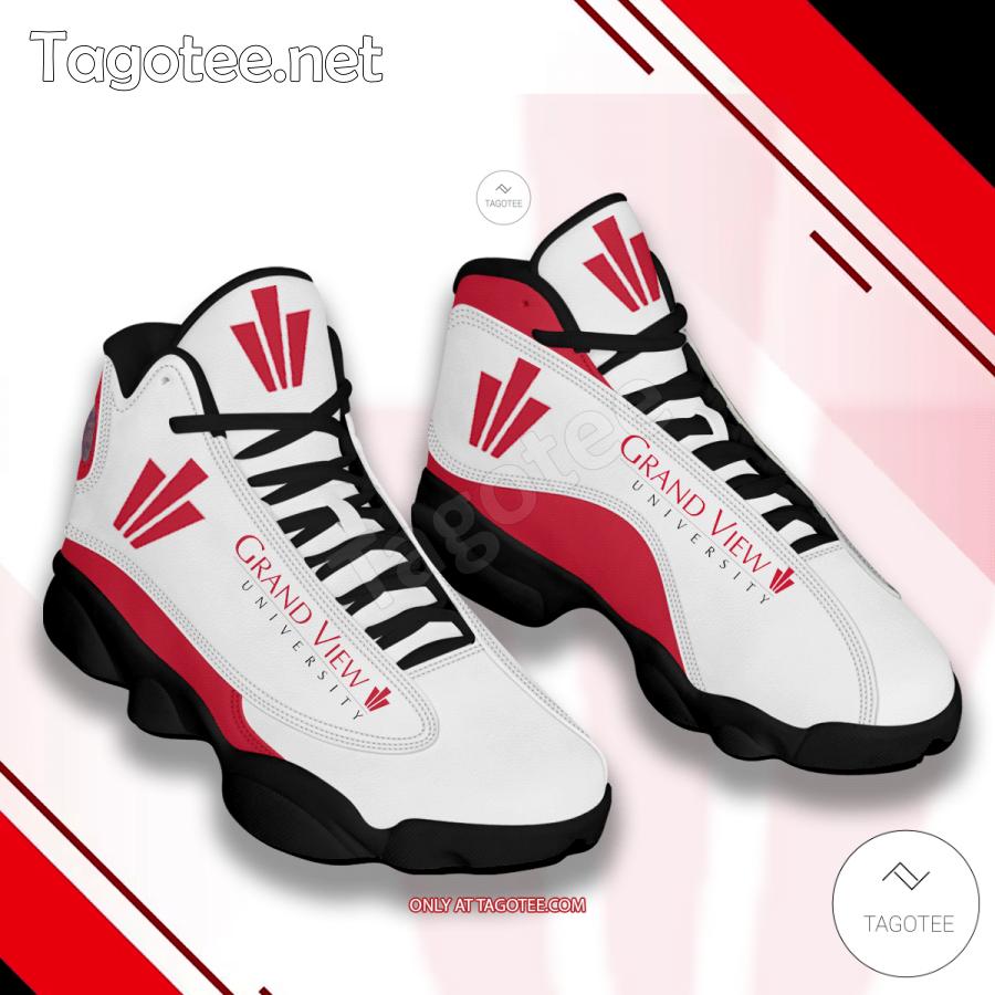 Grand View University Logo Air Jordan 13 Shoes - BiShop