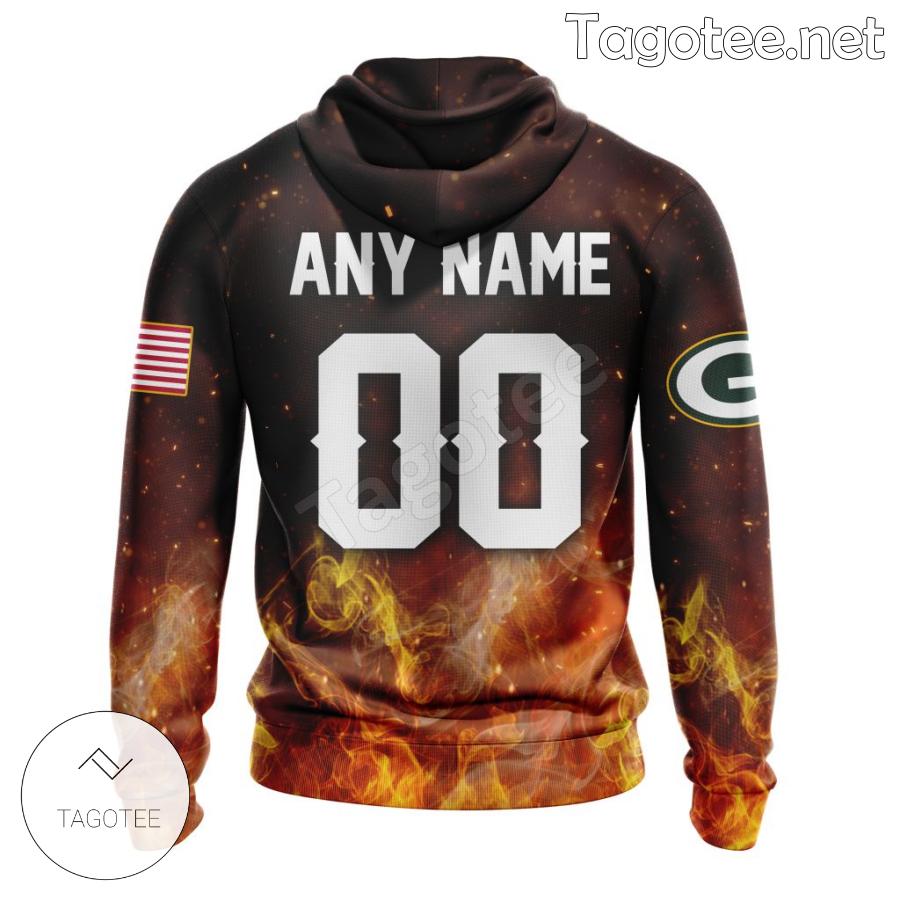 NEW NFL Green Bay Packers Special Firefighter Uniform Design Hoodie