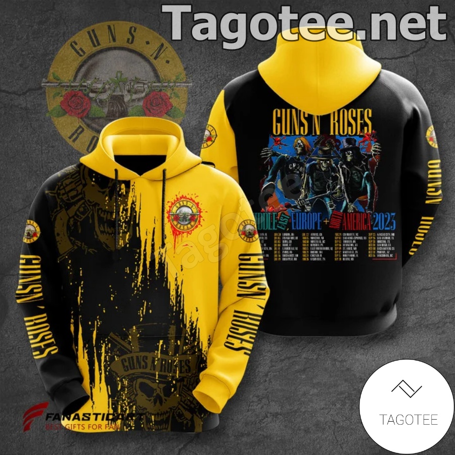 Guns N' Rose Tour T-shirt, Hoodie a