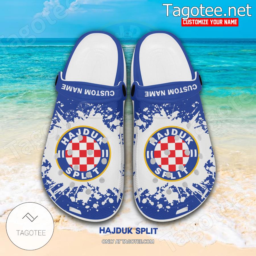 Hajduk Split Crocs Clogs - EmonShop - Tagotee