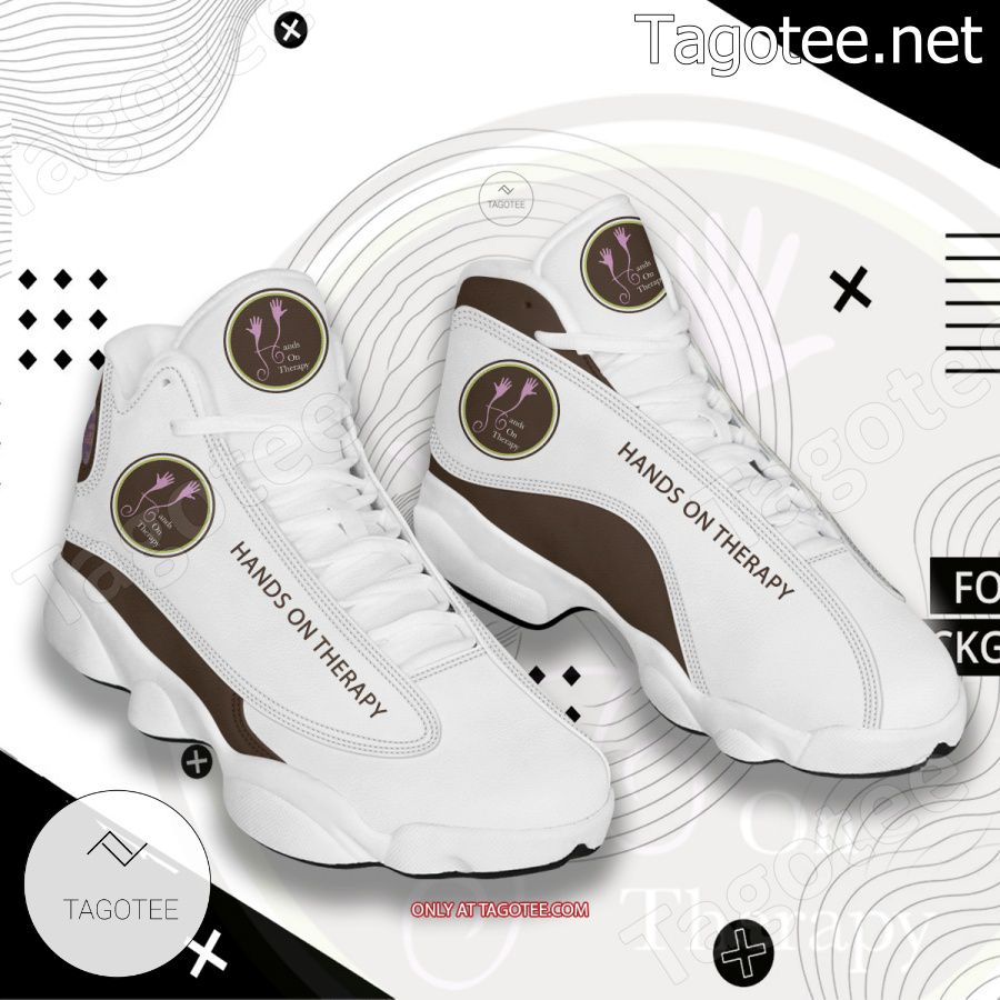 Hands on Therapy Logo Air Jordan 13 Shoes - EmonShop a