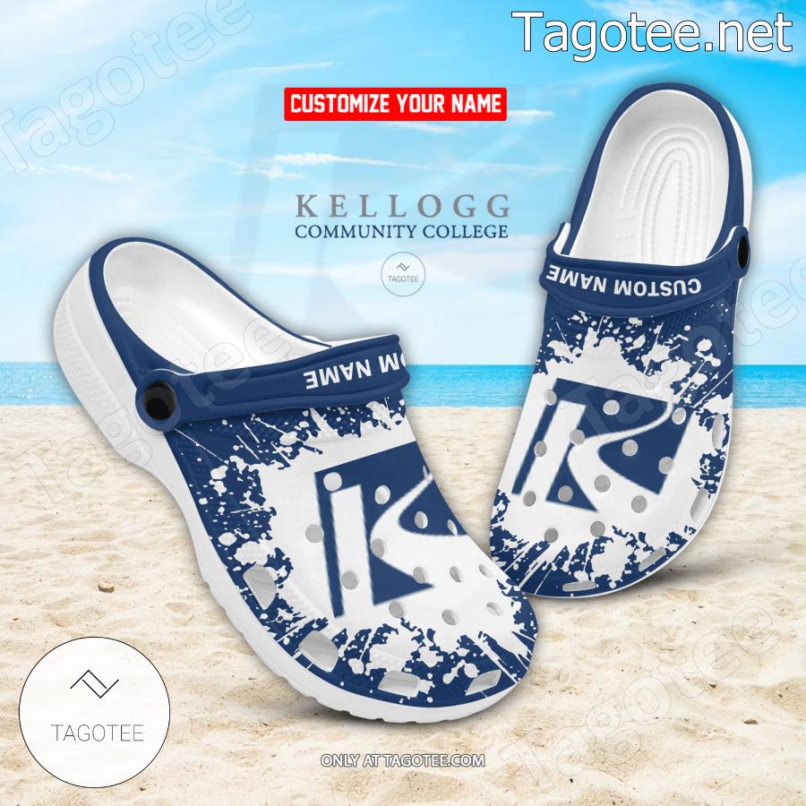 Kellogg Community College Crocs Clogs - BiShop - Tagotee