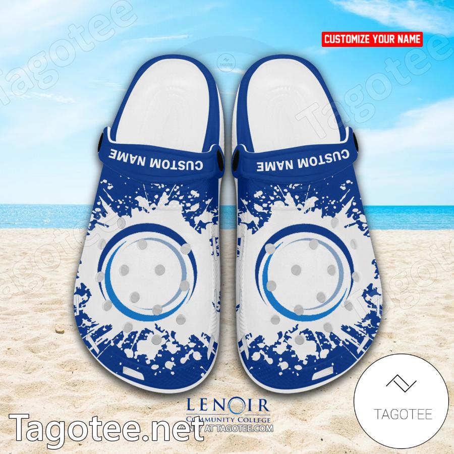 Lenoir Community College Crocs Clogs - EmonShop a